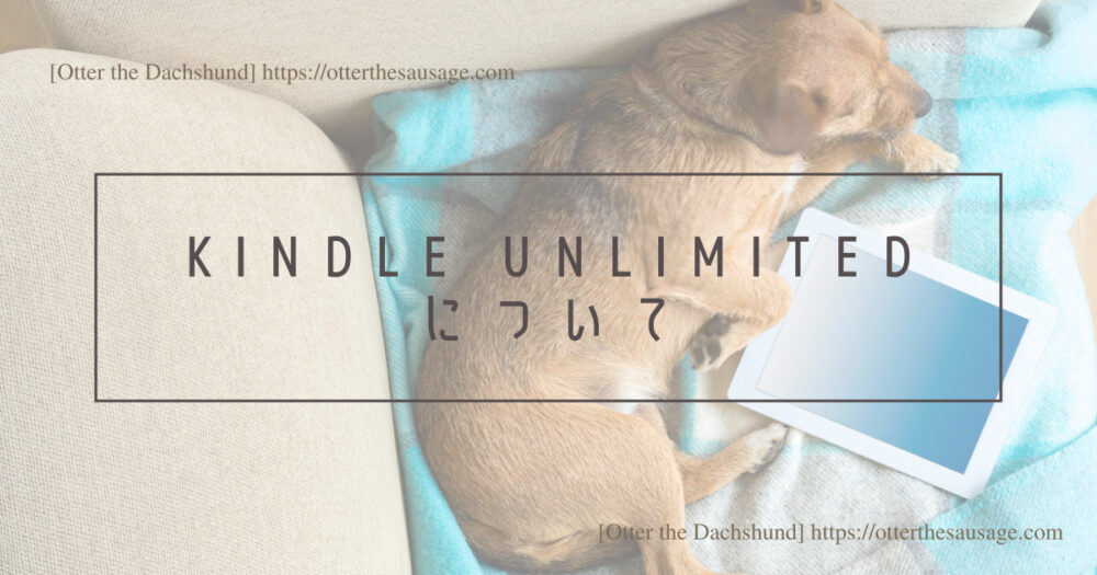 Blog Header image_犬と旅行_犬連れ旅行_観光ブック＿犬旅行ブログ_犬連れ旅行のヒント_kindle unlimited_Kindle Unlimitedについて